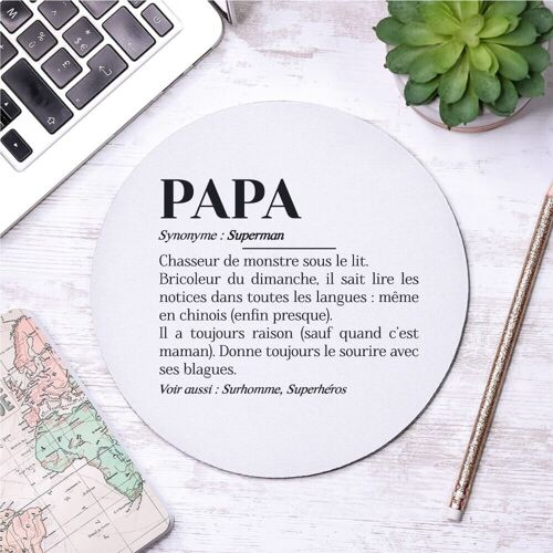 Tapis de souris - Papa définition