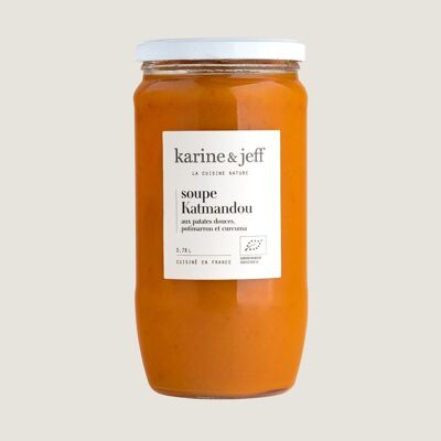 Soupe Katmandou - Aux patates douces, potimarron et curcuma