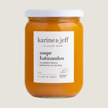 Soupe Katmandou - Aux patates douces, potimarron et curcuma 2