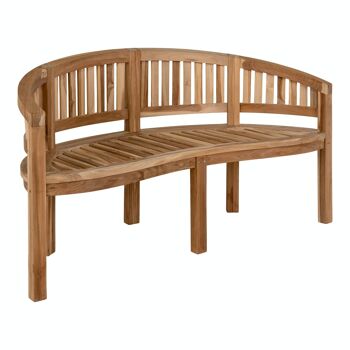 Banc Boca Banana - Banc Banana en bois de teck 4