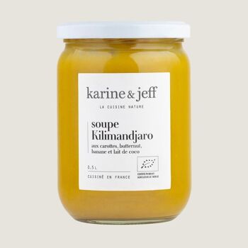 Soupe Kilimandjaro - Aux carottes, butternut et lait de coco 2