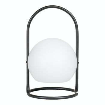 Lampe de table LED Cliff - Lampe de table, blanc/noir, rechargeable 2