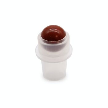 CGRB-15 - Gemstone Roller Tip pour bouteille - Jaspe rouge - Vendu en 10x unité/s par extérieur 3