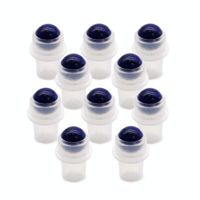 CGRB-16 - Gemstone Roller Tip pour bouteille - Sodalite - Vendu en 10x unité/s par extérieur