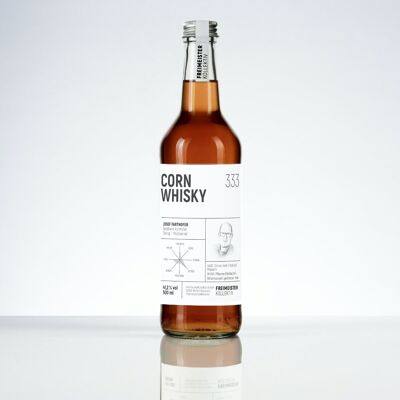 CORN WHISKEY 333 – organic corn whiskey 41.2% vol