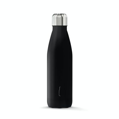 DIE SCHWARZE STAHLFLASCHE 500 ML