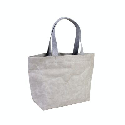 The gray mini sack bag