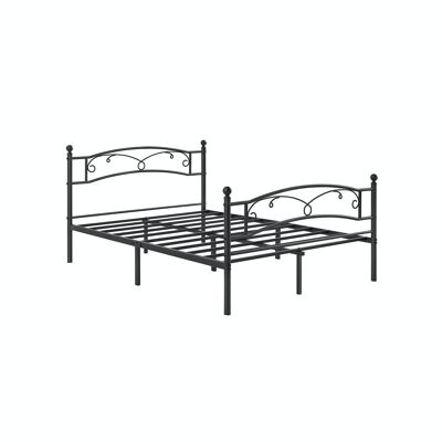 Metalen bedframe 198 x 142 x 92,5 cm (L x B x H)