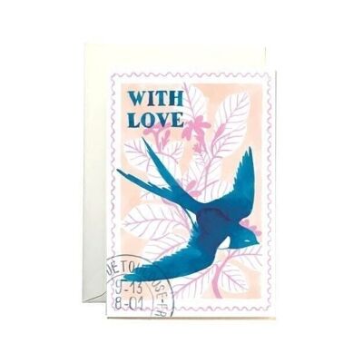 Love Stamp Card