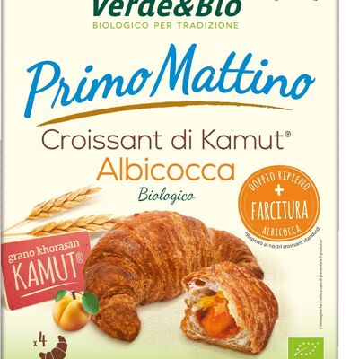 Croissant vegano di grano Khorasan KAMUT®  all'albicocca