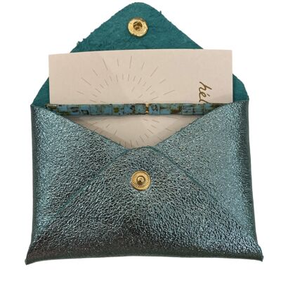 Pack Card Holder/ Kara - Turquoise