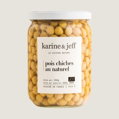 Pois chiches au naturel