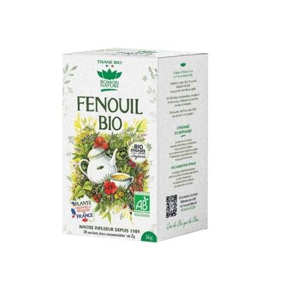 ROMON FENOUIL BIO 18 sachets FRANCE