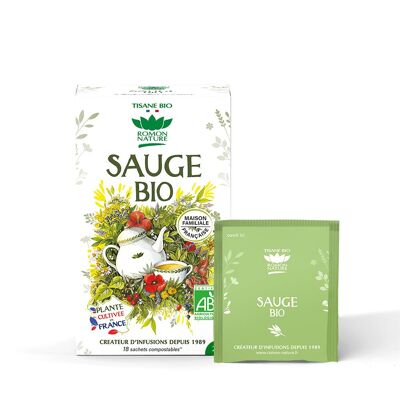 Salvia orgánica de Francia