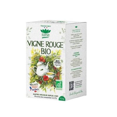 ORGANIC RED VINE 18 sachets FRANCE