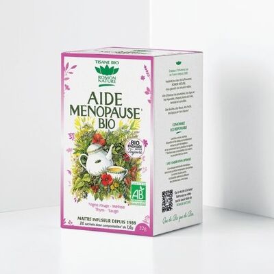 Té de hierbas orgánico para la menopausia*