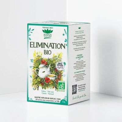 Té de hierbas orgánico para la eliminación*