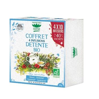 COFFRET DETENTE BIO 4x10 sachets