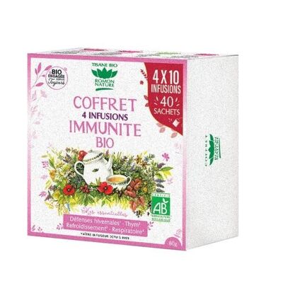 COFFRET IMMUNITE BIO 4 x 10 sachets