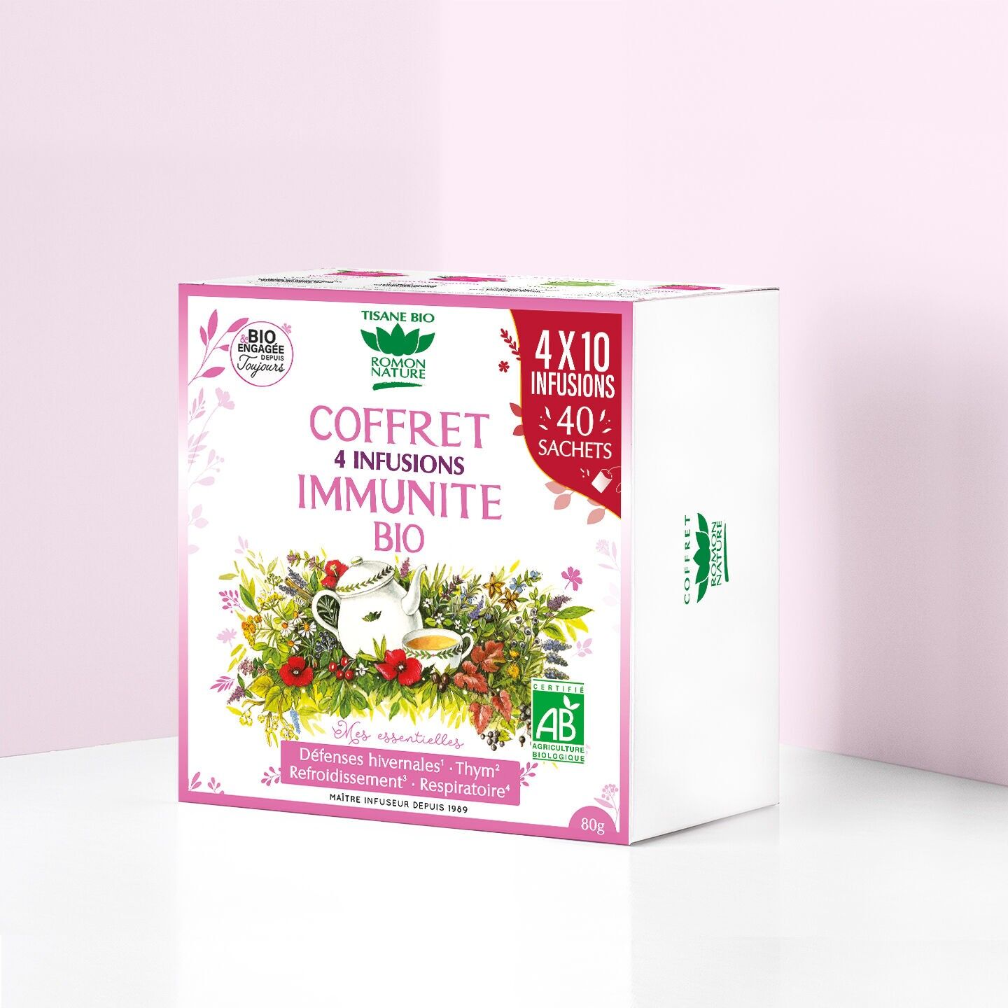 La mia scatola di prodotti essenziali per l'immunità biologica* - 40 bustine