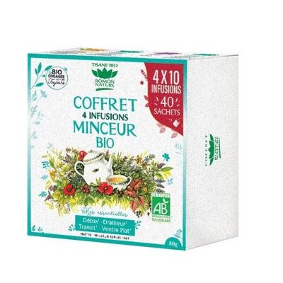 COFFRET MINCEUR BIO 4 x 10 sachets