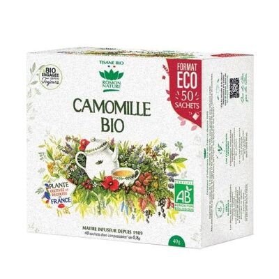 Camomilla BIO FRANCE formato ECO 50 bustine