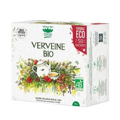 Organic Verbena ECO format 50 sachets
