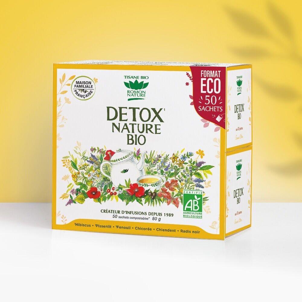Organic Nature Detox Eco Formato 50 Bustine