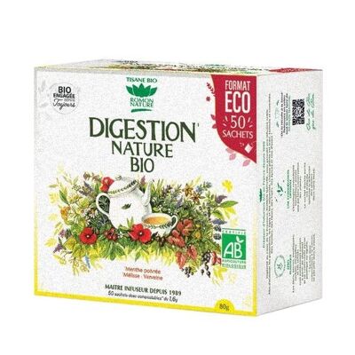 Organic natural digestion ECO format 50 sachets