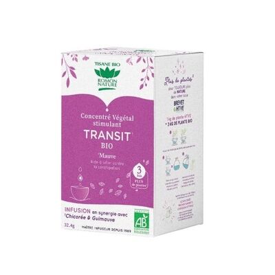 BETTER REGULATE YOUR TRANSIT ORGANIC Concentrated herbal tea 18 sachets