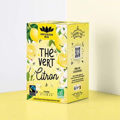 Té verde de limón orgánico*