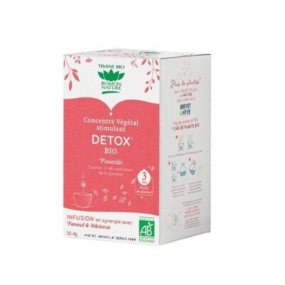 BETTER MANAGE YOUR ORGANIC DETOX CURE Concentrated herbal tea 18 sachets