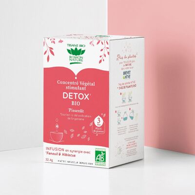 Té de hierbas orgánico*: Gestiona mejor tu tratamiento de desintoxicación