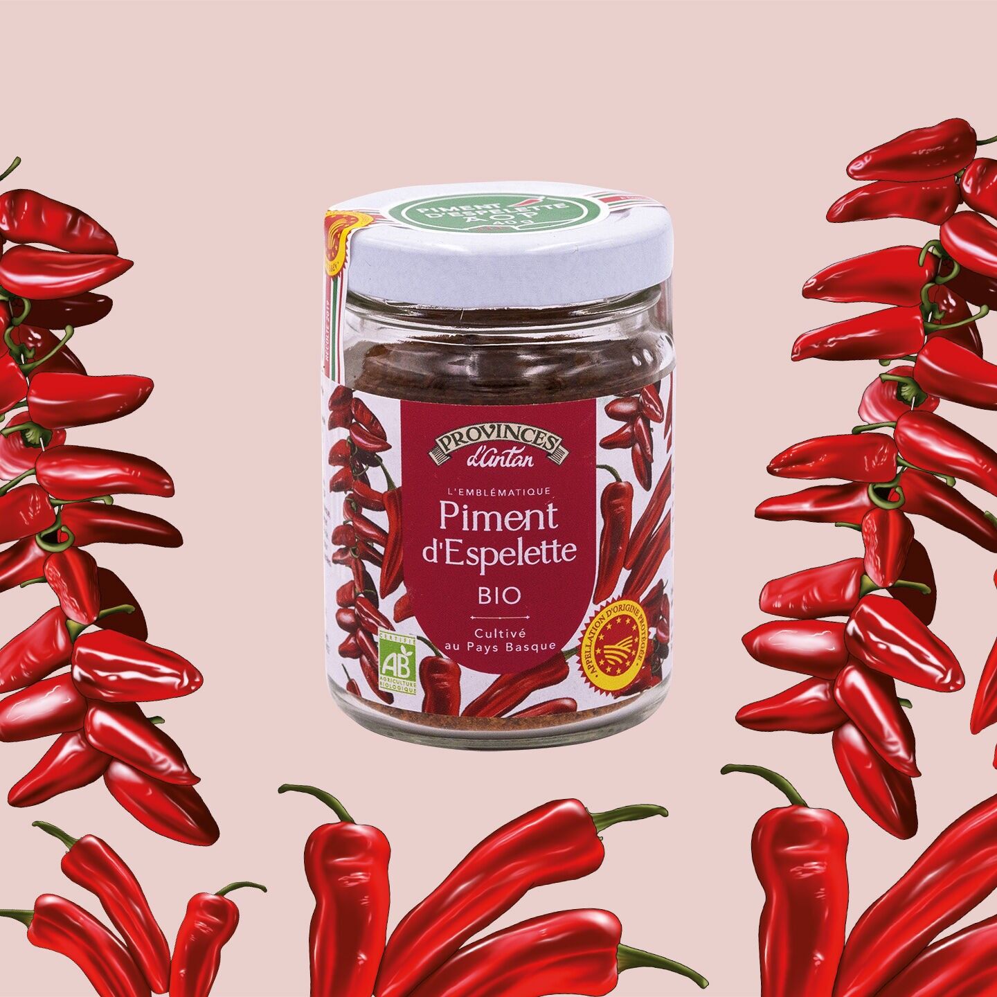 Bio-AOP-Espelette-Pfeffer* – 40 g