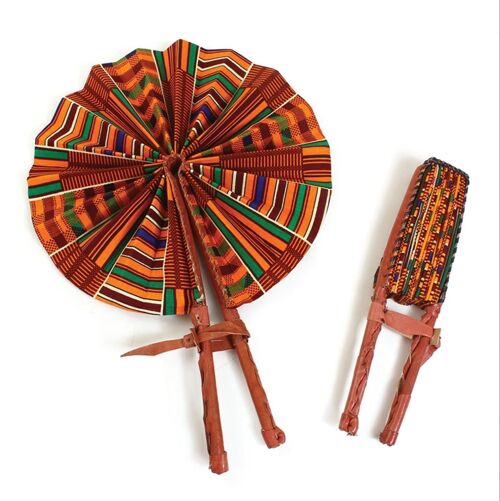 Foldable African Fans
