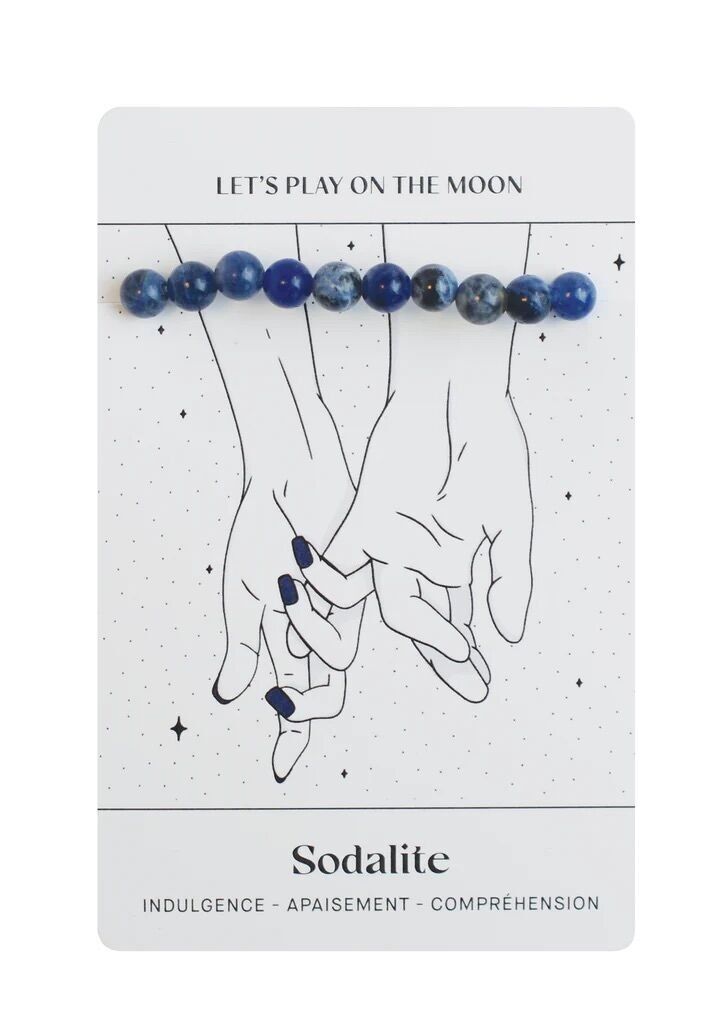 Sodalith-Verstehensarmband – Naturstein-Lithotherapie