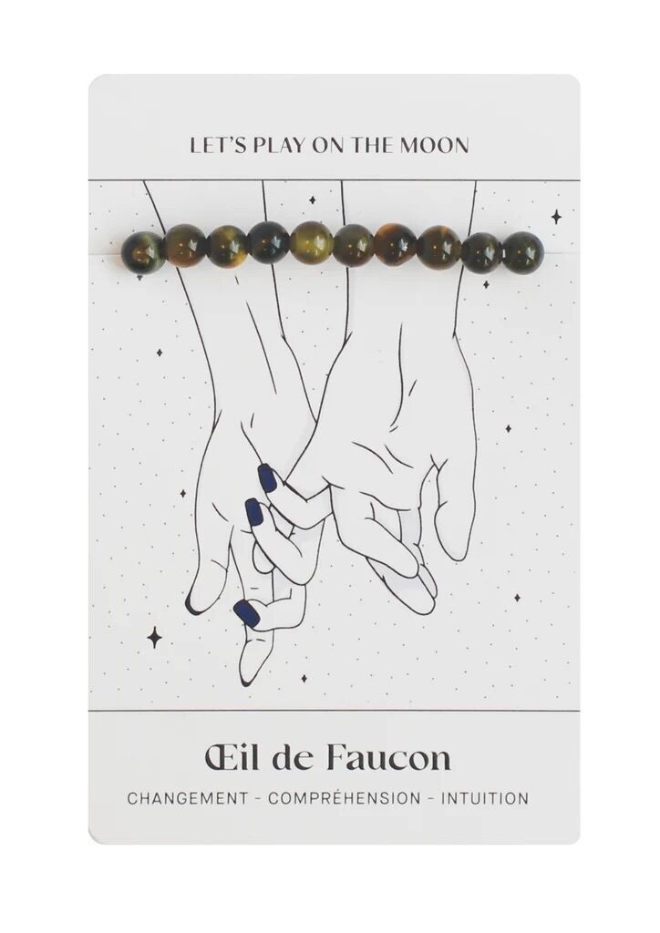 Pulsera Ojo de Halcón Cambio e Intuición – Litoterapia con Piedras Naturales