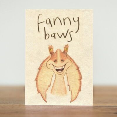 fanny baws - card (escocés)