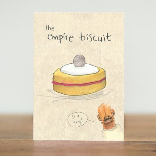 the empire biscuit - card (Scottish)
