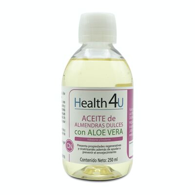 H4U Huile d'Amande à l'Aloe Vera 250 ml