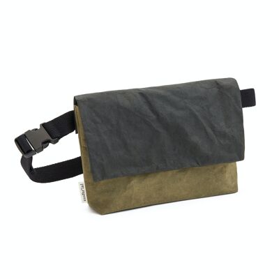 Bolso Downtown grande negro/algas