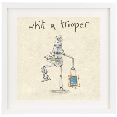 whit a trooper - print (escocés)