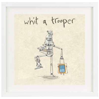 Whit a Trooper - Druck (Schottisch)