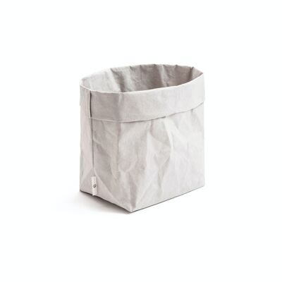 Gray food bag