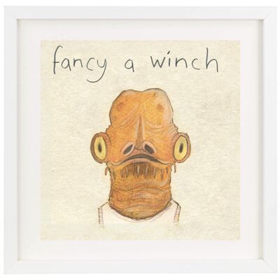 fancy a winch - print (escocés)