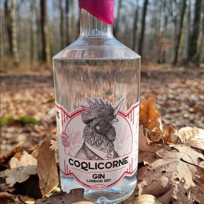Gin London Dry - 70 cl - 43 % Vol. - Distillerie Coqlicorne
