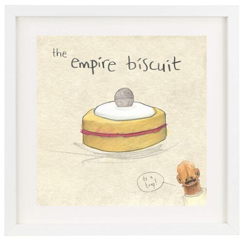 the empire biscuit - print (Scottish)