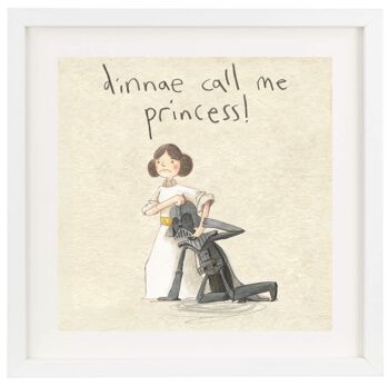 dinnae call me princess - impression (écossais)