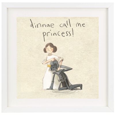 dinnae nenn mich Prinzessin - Druck (Schottisch)