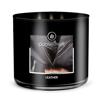 Cuir Goose Creek Candle® 411 grammes Collection Homme